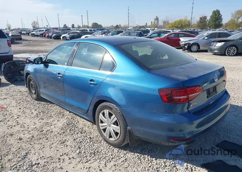 2017 Volkswagen Jetta 1.4T S z USA, uszkodzony, nr VIN 3VW2B7AJ4HM257929